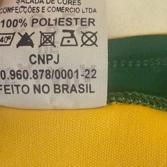 Kids Brazil Soccer Neymar Jr. Jersey - Yellow & Green - Picture 4 of 9